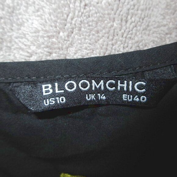 Y2K Bloomchic Babydoll Cami Top Size 10 Tank Tiered Embroidered Whimsigoth Fairy - Picture 6 of 11